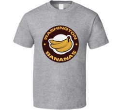 Washington Bananas Football Fan T Shirt
