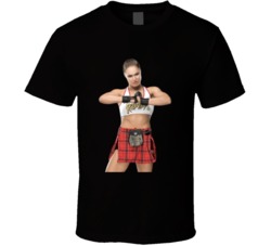 Rowdy Ronda Rousey Wrestling T Shirt
