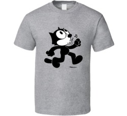 Felix The Cat Whistling T Shirt