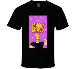 Johnny Bravo Cartoon T Shirt