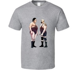 Andre The Giant The Big Show Wrestlers T Shirt