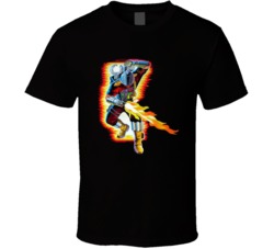 Gi Joe Bat Battle Android Trooper Profile Card T Shirt