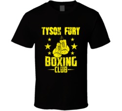 Tyson Fury Boxing Club T Shirt