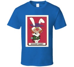 Ricochet Rabbit Gun Slinger Drop A Long Hannah Barbera T Shirt