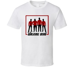 The Walking Dead Star Trek Mashup Fan T Shirt