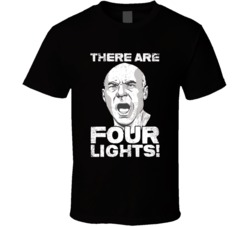There Are Four Lights Jean-luc Picard Star Trek Fan T Shirt