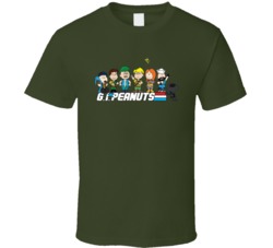 Gi Peanuts Charlie Brown Snoopy Cartoon Fan T Shirt