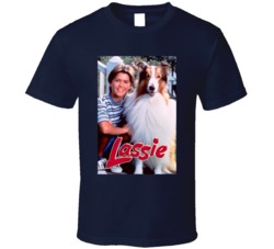 Lassie Classic Tv Show Logo T Shirt