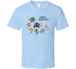 The Space Kidettes Retro Cartoon T Shirt