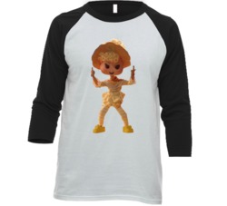 Robot Chicken Bitch Puddin' Fan Raglan T Shirt