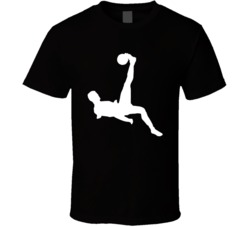 Christiano Ronaldo Portugal Scissor Kick Silhouette T Shirt