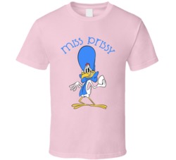 Miss Prissy Foghorn Looney Tunes Fan T Shirt