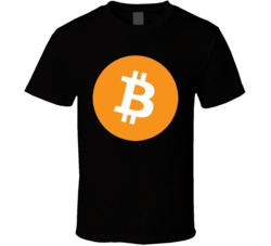 Bitcoin Crypto Currency Logo T Shirt