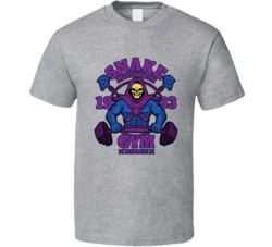 Snake Mountain Gym Skeletor Fan T Shirt