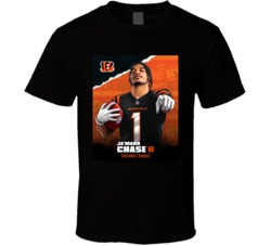 Ja Marr Chase Wide Receiver Cincinnati T Shirt