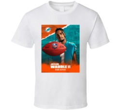 Jaylen Waddle Wide Receiver Miami Draft T Shirt