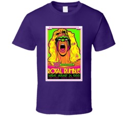 Royal Rumble Ulmimate Warrior Wrestling T Shirt