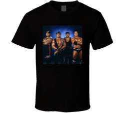 Nation Of Domination Kama Faarooq D Lo Brown The Rock Wrestling T Shir