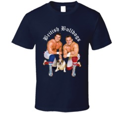 British Bulldogs Popular Wrestling Tag Team Fan T Shirt