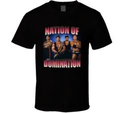Nation Of Domination Popular Wrestling Faction Fan T Shirt