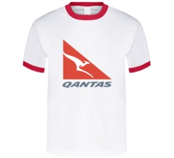 Qantas Australian Airline Logo T Shirt