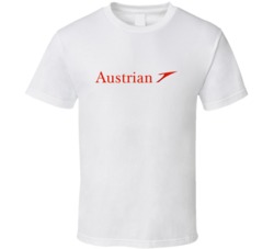Austrian Air Airline Logo T Shirt