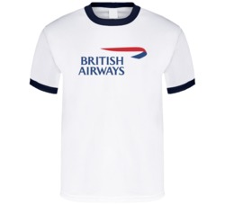 British Airways Air Travel Logo T Shirt