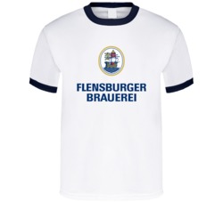 Flensburger Brauerei Beer Logo T Shirt