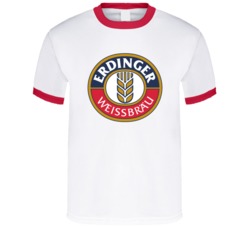 Erdinger Weissbrau Beer Logo T Shirt