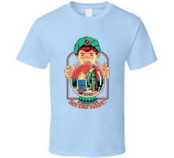 See Your Future Hobo Retro Bad Predictions T Shirt