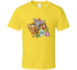 The Banana Splits Band Drooper Bingo Snorky Fleegle T Shirt
