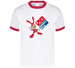Domino's Pizza Noid Mascot T Shirt