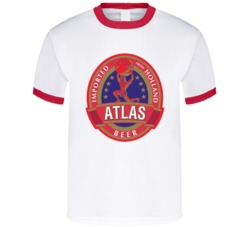 Atlas Imported Holland Beer Logo T Shirt