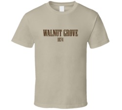 Walnut Grove 1874 Little House On The Prairie T Shirt