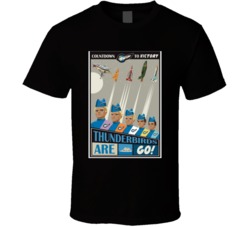 Thunderbirds Are A Go Count Down To Victory T Shirt
