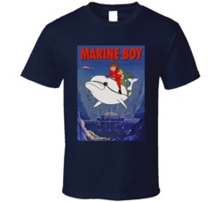 Marine Boy Cartoon T Shirt