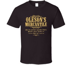 Oleson Mercantile General Store Little House On The Prairie T Shirt