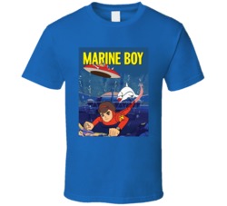 Marine Boy Retro 60s Tv Show T Shirt