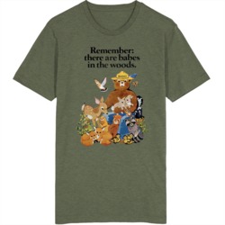 Smokey The Bear There Are Babes In The Woods T Shirt