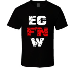 Ec F'n W Wrestling Fan T Shirt