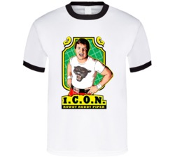 Icon Rowdy Roddy Piper Wrestling T Shirt