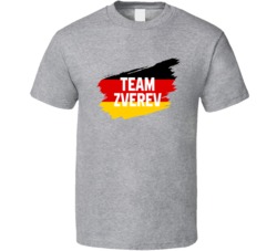Tennis Sasha Zverev Team Zverez Germany T Shirt