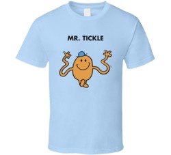 Mr Tickles 70s Mr Men Childrens Book Series T Shirt