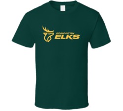 Edmonton Elks New Logo Football T Shirt