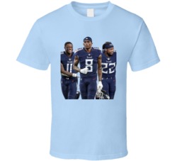 Tennessee Big Three Julio Jones Aj Brown Derrick Henry T Shirt