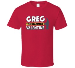 Greg The Hammer Valentine Popular Wrestling Star Fan T Shirt