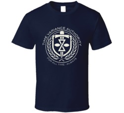 The Time Variance Authority Logo Loki For All Time Always T Shirt