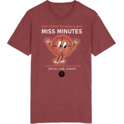 Loki Time Variance Authority Miss Minutes Logo T Shirt