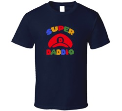 Super Daddio Mario Bros T Shirt