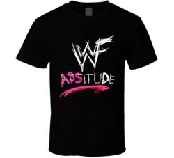 Assitude Mr Ass Billy Gun Wrestling Logo T Shirt